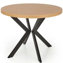stol-rozkladany-peroni-100x100x75-dab-zloty-styl-skandynawski
