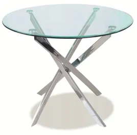 stol-agis-90-cm-okragly-transparentny-salon-kuchnia