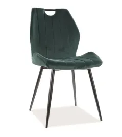 krzeslo-arco-velvet-czarne-zielone-salon-jadalnia