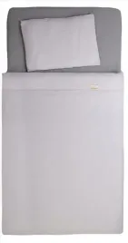 posciel-muslinowa-100x135-muslin-jasna-szara-z-ochraniaczem-babymatex