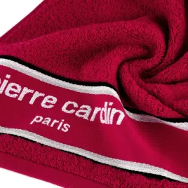 recznik-karl-70x140-czerwony-frotte-450g-m2-pierre-cardin