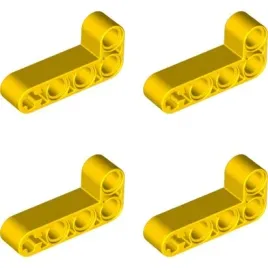 lego-technic-liftram-2x4-typ-l-32140-4141628-zolty-4-szt