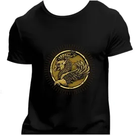koszulka-meska-czarna-nadruk-moneta-4xl