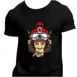 koszulka-meska-czarna-nadruk-monkey-rider-s