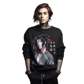 bluza-czarna-meska-nadruk-sasuke-uchiha-l