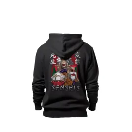 bluza-czarna-meska-z-kapturem-nadruk-senseis-xxl