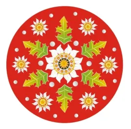 naklejka-okragla-szarotka-czerwona