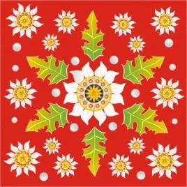 naklejka-kwadratowa-szarotka-czerwona