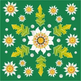 naklejka-kwadratowa-szarotka-zielona