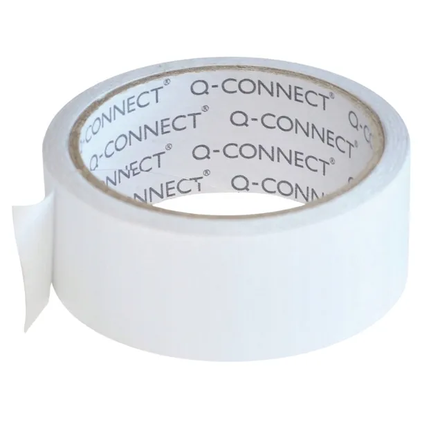 Q-Connect Taśma Dwustronna Przeźroczysta 38mm x 10m 1 Rolka