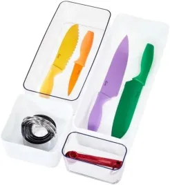 idesign-organizery-do-szuflad-zestaw-4-sztuk
