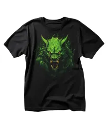koszulka-meska-czarna-nadruk-zielona-bestia-rozmiar-3xl