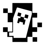 naklejka-minecraft-biala-na-auto