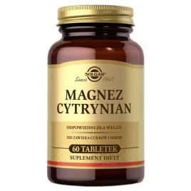 suplement-diety-solgar-magnez-cytrynian-60-tabletek