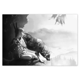 fototapety-152x104-indianka-z-wilkiem