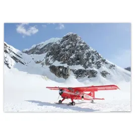 fototapety-312x219-czerwony-samolot-w-gorach