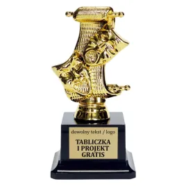 statuetka-sztuka-teatr-maski-16cm-tabliczka