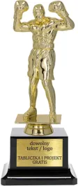 duza-zlota-statuetka-boks-21-cm-grawer-gratis