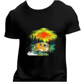 koszulka-meska-czarna-nadruk-happy-camper-4xl