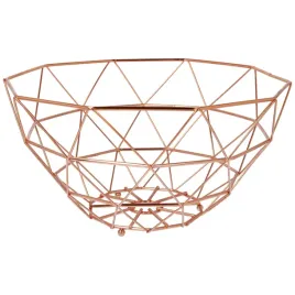 koszyk-na-owoce-miedziany-geometryczny-30-cm