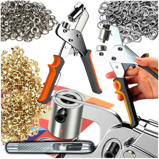 NAPOWNICA OCZKARKA DO BANERÓW RĘCZNA OCZKOWNICA MAGNETYCZNA 10mm +500 OCZEK