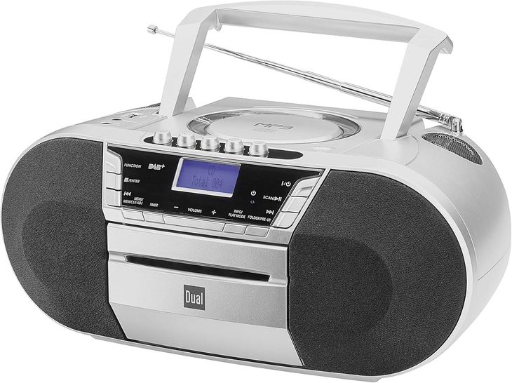 Radioodtwarzacz Dual DAB-P 200 RDS DAB+ CD Mp3 USB RDS Odtwarzacz Kaset