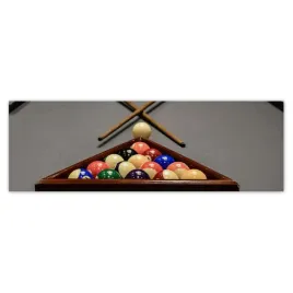 fototapety-200x66-bilard-gra-stol-bile-kije