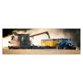fototapety-200x66-zniwa-kombajn-traktor