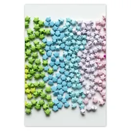 fototapety-122x184-kolorowe-origami-gwiazdy