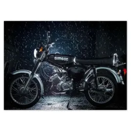 fototapety-254x184-czarny-simson-w-deszczu