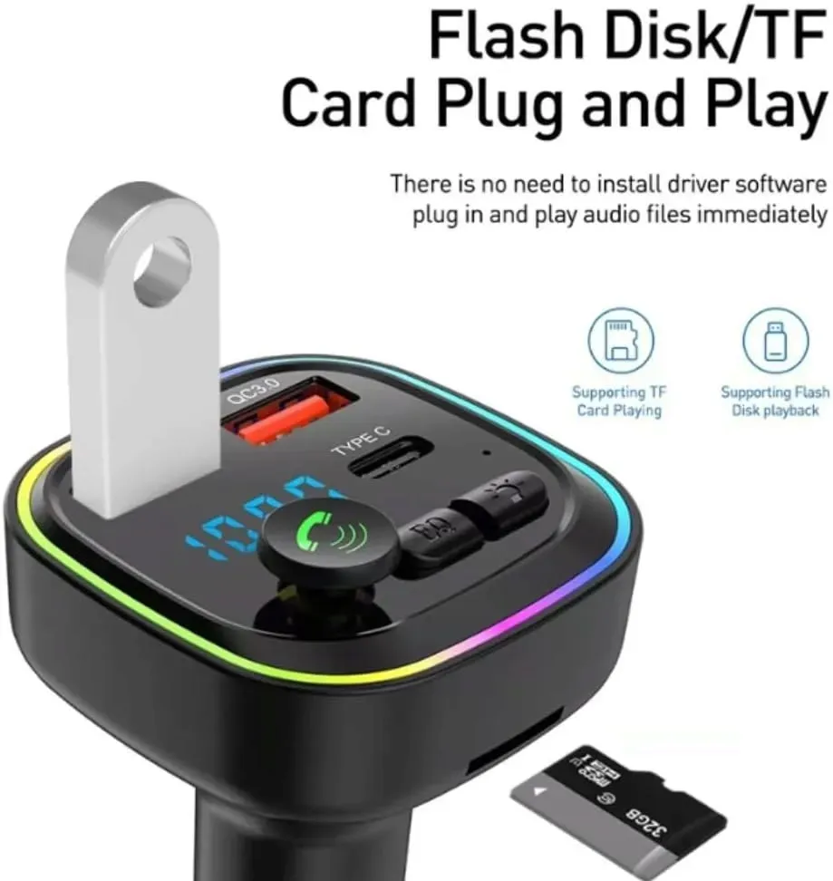transmiter-samochodowy-p4-fm-bluetooth-qc3-0-usb-c-micro-sd-rgb