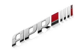 logo-emblemat-napis-apr-tuning-porsche-chrom-polysk-stage-iii