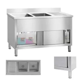 zlewozmywak-zlew-gastronomiczny-przemyslowy-2-komorowy-na-podstawie-140cm-r