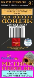 przypon-method-feeder-rozmiar-14-igla-pan-ryba