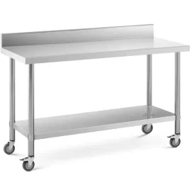 stol-metalowy-gastronomiczny-na-kolkach-z-polka-i-rantem-stal-60-x-150-cm