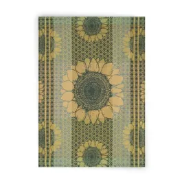 scierka-kuchenna-sunflowers-zielona-5652-50x70-zwoltex