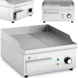 grill-elektryczny-plyta-grillowa-gladka-ryflowana-360-x-380-mm-2000-w