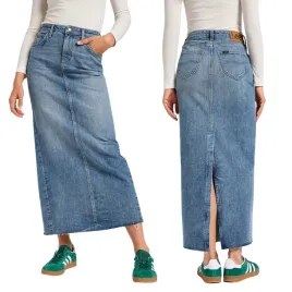 lee-back-slit-maxi-skirt-set-dluga-jeansowa-spodnica-rozciecie-z-tylu-w28
