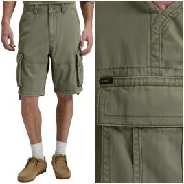 lee-sierra-short-luzne-bawelniane-krotkie-spodenki-cargo-bojowki-szorty-w36