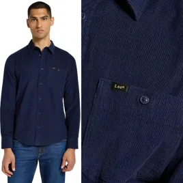 lee-leesure-shirt-real-indigo-sztruksowa-granatowa-bawelniana-koszula-m