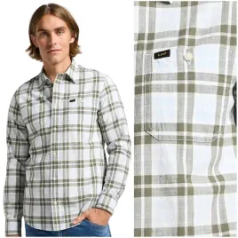 lee-leesure-shirt-olive-grove-ecru-bawelniana-koszula-w-krate-regular-fit-m