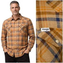 wrangler-western-shirt-brown-blue-koszula-bawelniana-meska-w-krate-xl