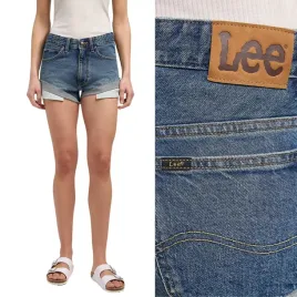 lee-rider-short-straight-indigo-jeansowe-szorty-hot-pants-vintage-dzins-w28