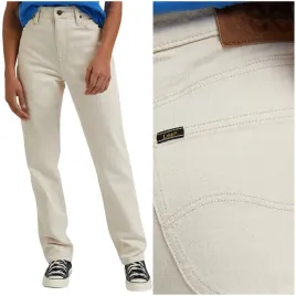 lee-carol-ecru-proste-biale-damskie-spodnie-jeansowe-mom-jeans-7-8-w28-l33