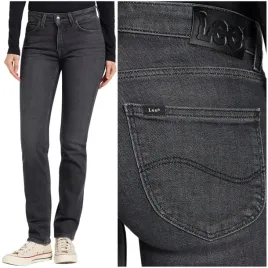 lee-elly-slim-compromise-dopasowane-damskie-proste-spodnie-jeansowe-w29-l31