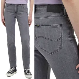 lee-elly-regal-dopasowane-proste-szare-damskie-spodnie-jeansowe-w29-l33