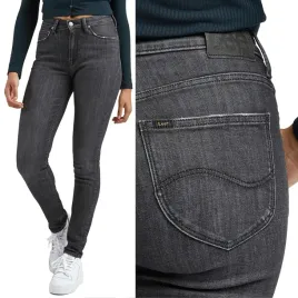 lee-scarlett-high-wysokie-szare-damskie-spodnie-jeansowe-rurki-w28-l33