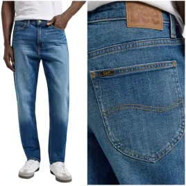 lee-austin-regular-tapered-newman-klasyczne-ciemne-spodnie-jeansowe-w30-l30