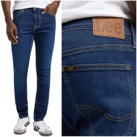 lee-malone-skinny-clipper-elastyczne-ciemne-spodnie-jeansowe-rurki-w32-l34