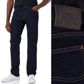 lee-daren-rinse-dzins-proste-meskie-granatowe-spodnie-jeansowe-w48-l34